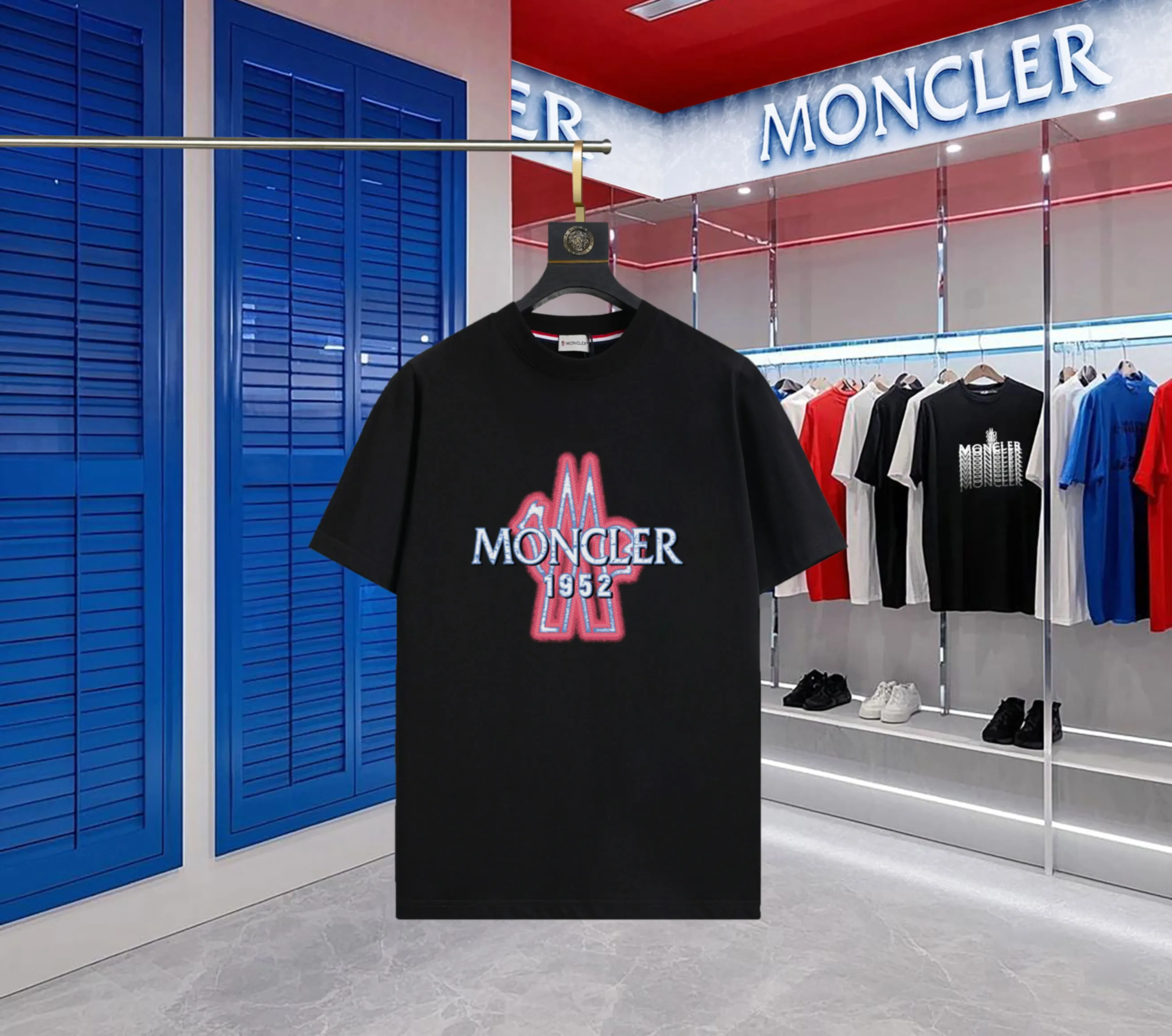 P80💰《Moncler~ 》 2026New Arrival Quality T ， , Versatile Quality ！ ‼ 32 250G ‼ ， ， ， ， T 🤪 Sizes：S-M-L-XL-2XL ：Black，White， Same Style